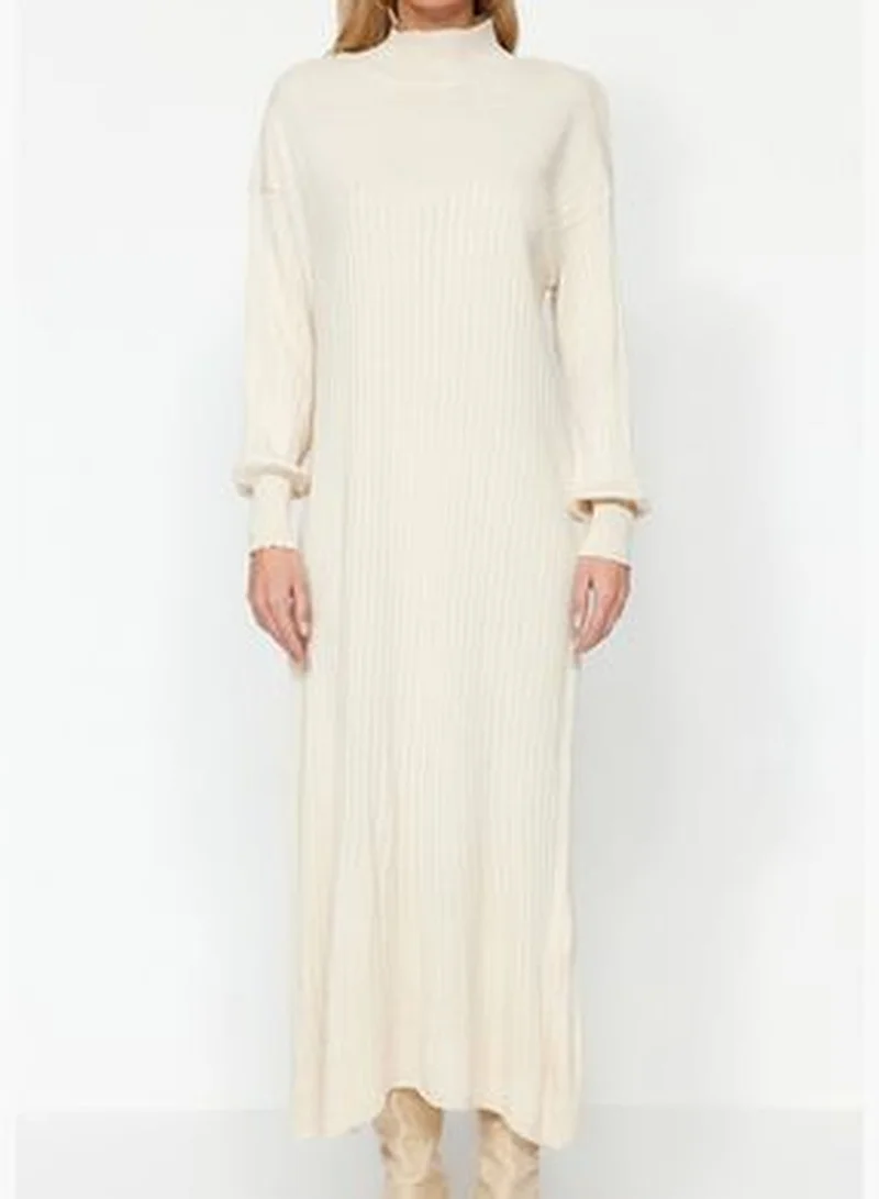 trendyol Ribbed Knit Dress