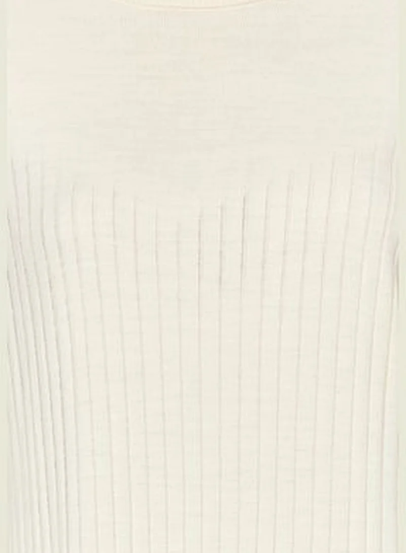 trendyol Ribbed Knit Dress