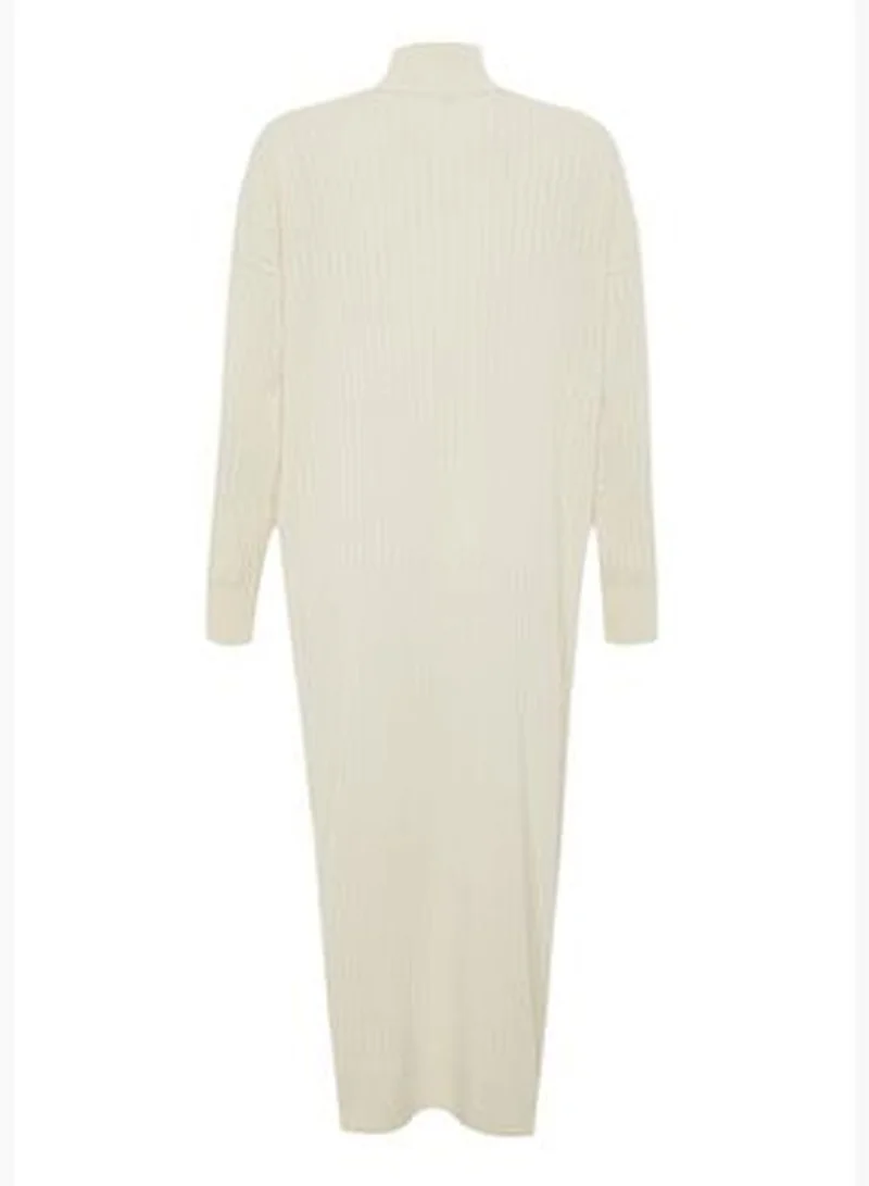 trendyol Ribbed Knit Dress