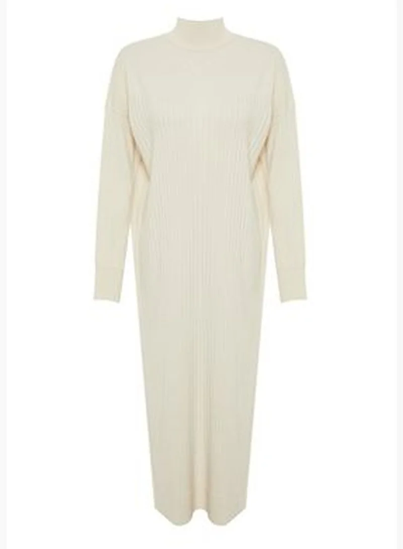 trendyol Ribbed Knit Dress