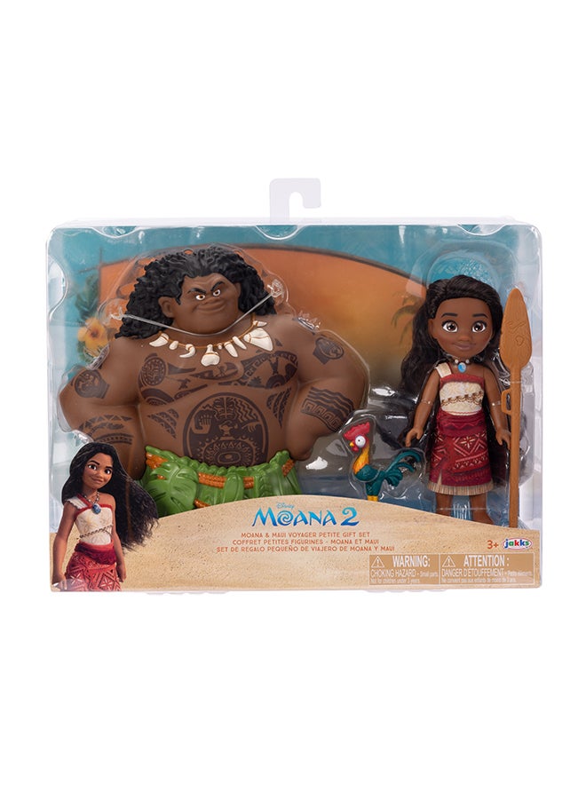 Disney Moana 2 Moana & Maui Petite Set 6 Inch - Image 1
