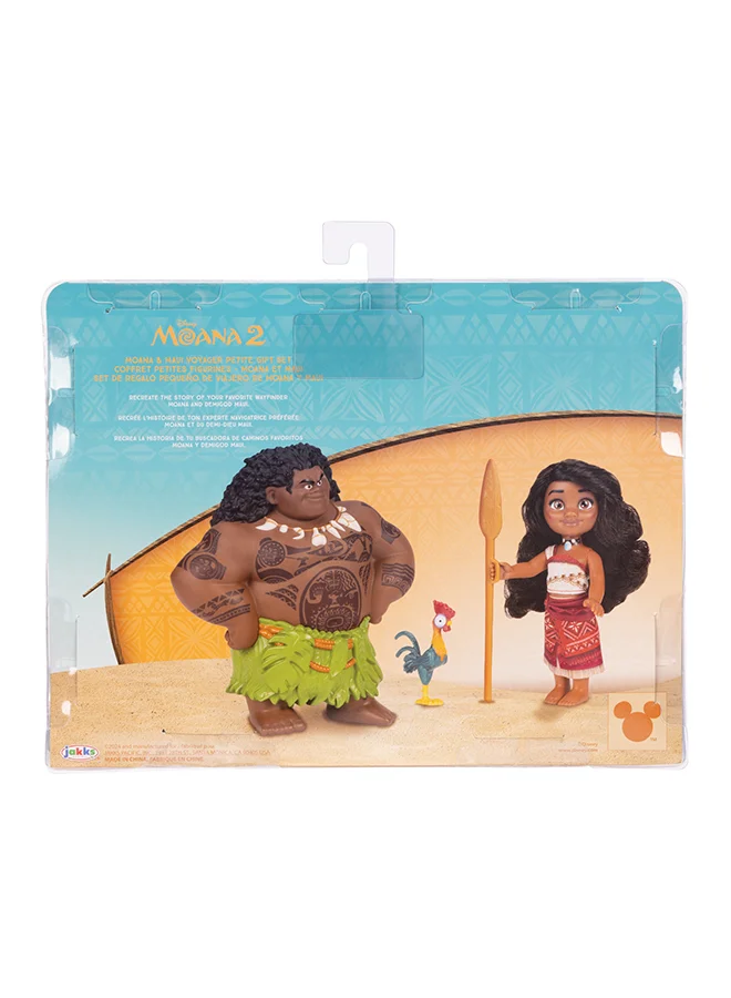 ديزني Moana 2 Moana & Maui Petite Set 6 Inch