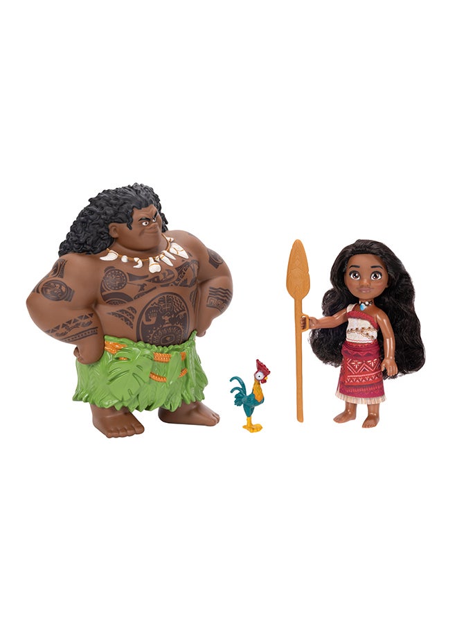 Disney Moana 2 Moana & Maui Petite Set 6 Inch - Image 5
