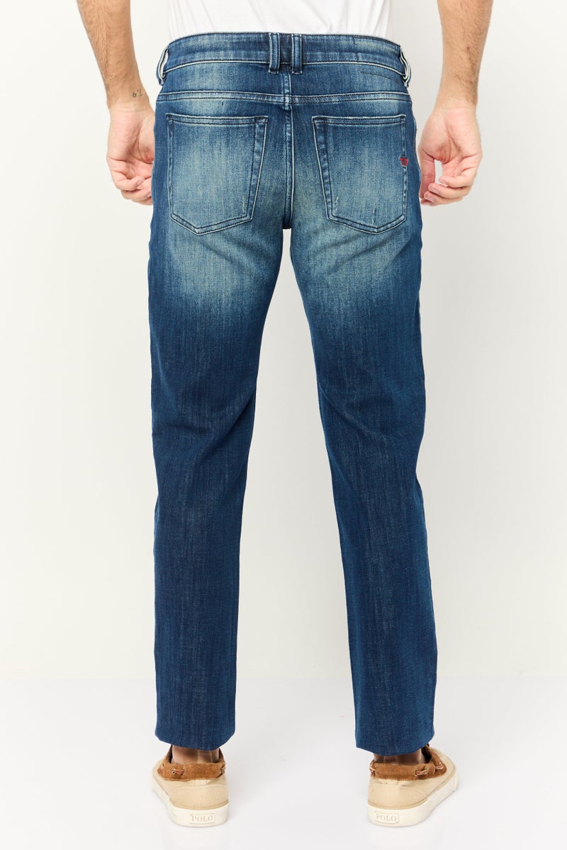 DIESEL Men 1979 Sleenker Skinny Fit Washed Stretchable Jeans, Blue - Image 4