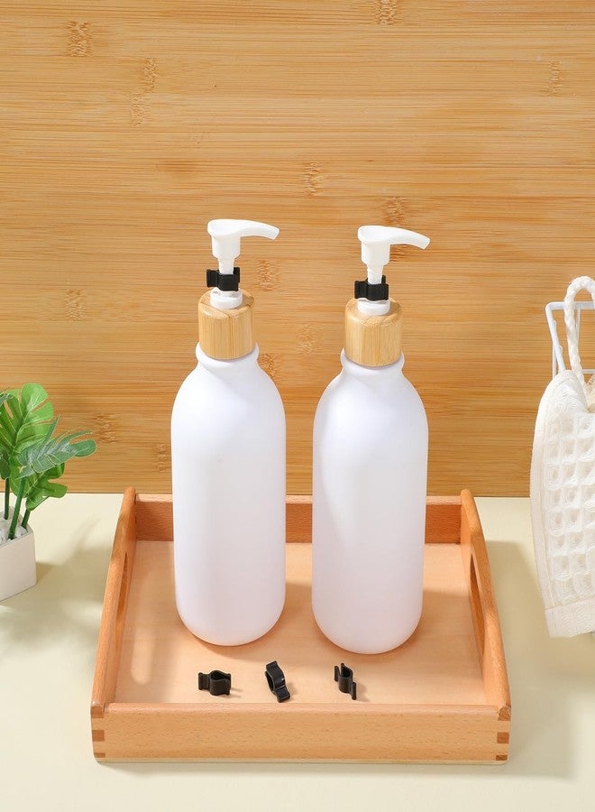 Garneck 30pcs Pump Dispenser Lock Clips: Leakproof Bottle Clips for Lotion Shampoo Oil Bottles Travel Cosmetic Pump Collar Lock Caps, Black PP Plastic - Image 3