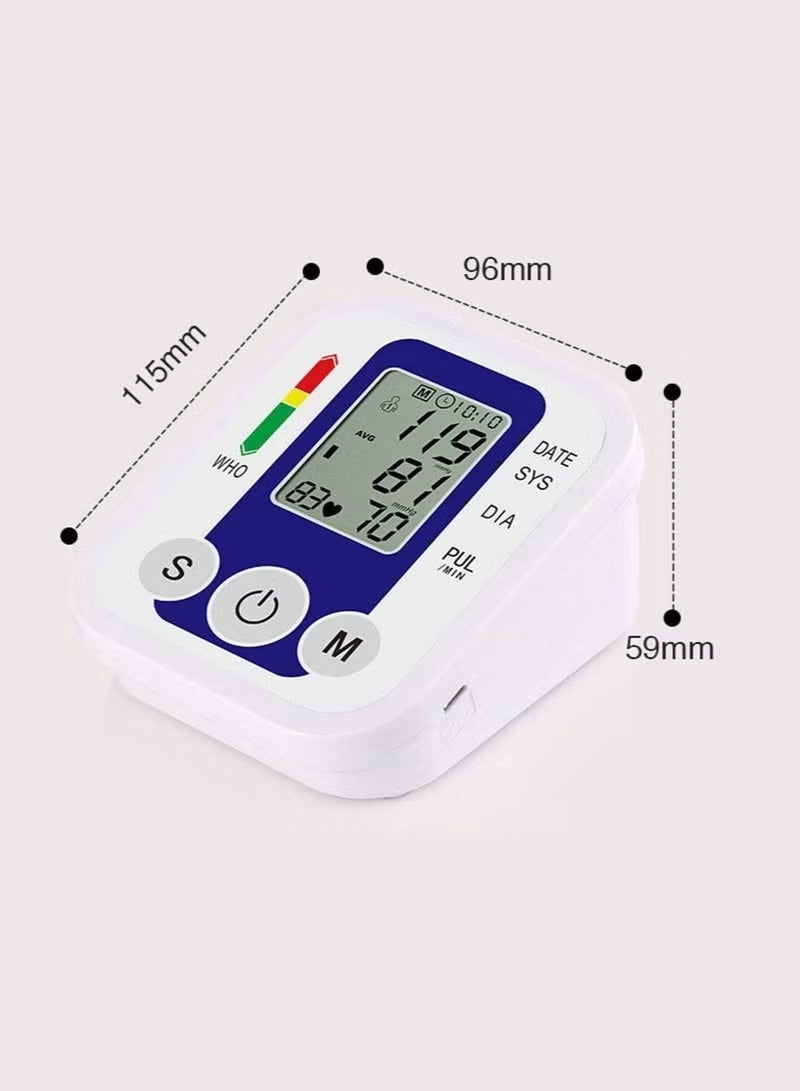 Blood Pressure Machine & Monitors Upper Arm with Wide Range Cuff for Home Use Wrist Adjustable Irregular Heartbeat & Hypertension Detector,blood pressure meter digital,blood pressure monitor,bp monitor - Image 2