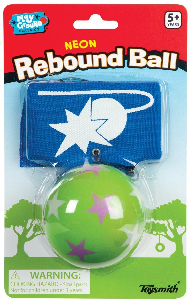 Toysmith Neon Rebound Ball Assorted Colors Packaging May Vary - Image 3