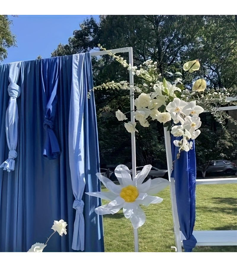 Sage Green Wedding Arch Drapes 19 69 118 11 Inch Sheer Chiffon Curtain Table Runner Fabric Backdrop Ceiling Hanging Decorations Party Supplies - Image 5