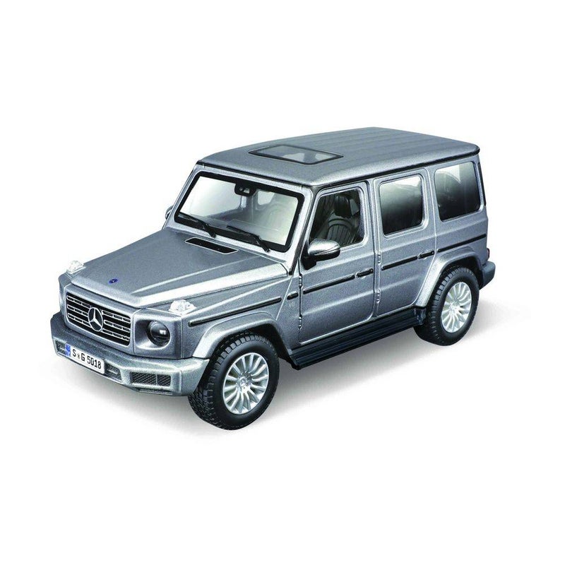 Maisto Assembly Line 2019 Mercedes-Benz G-Class Die-cast Metal Kit (1:25, 35 Parts, Gray) - Image 3