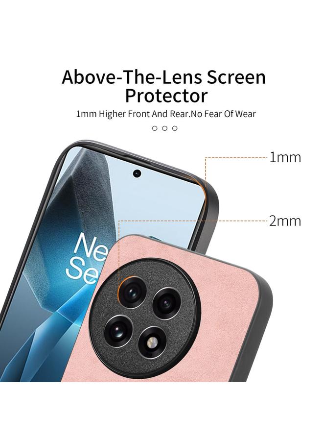 S-TOP Case For OnePlus 13 Solid Color Retro Magsafe PU Back Cover Phone Case - Image 5