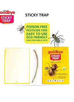 Goodbye Sticky Trap For Flying Insect 5pcs - Effective Indoor Insect Control  - Image 2