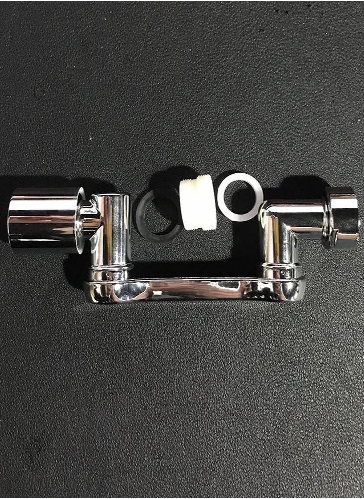 Perfii - Swivel Faucet Kitchen Sink Water Aerator with the 1080 degree Swivel Faucet Aerator Universal AntiSplash Adapter with Dual Water Outlet Modes and 4 Layer Filter - Image 1