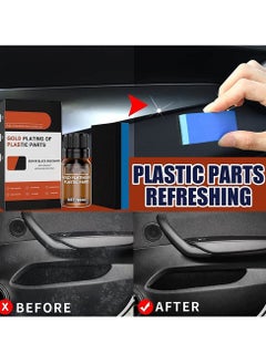 Car Plastic Parts Refurbish Agent, Quick Car Plastic Restorer Cream, Plastic Revitalizing Coating Agent,  Automotive Plastic Retreading Agent For Car Interior Cleaning, (EELHOE Set A 30ml) - pzsku/ZBF85B1B7930A1ED0BC97Z/45/_/1712590369/a12b879a-d4c4-43fe-a8d7-d10909b1fe90