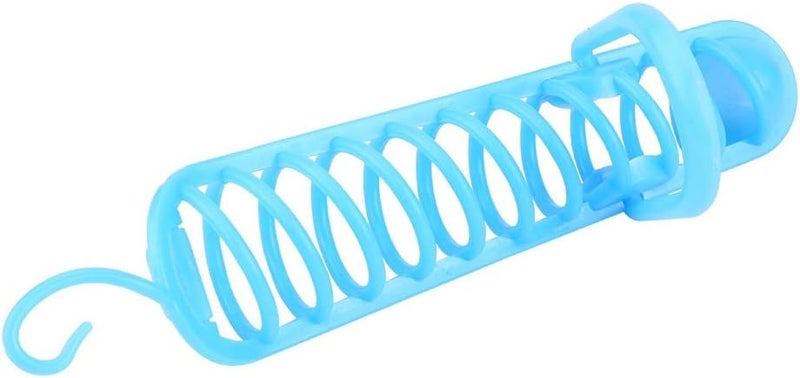 Fdit Parrots Feeder Basket Plastic Food Fruit Feeding Perch Stand Holder for Pet Bird Supplies Fruit Vegetable Millet Container(Blue) - Image 5