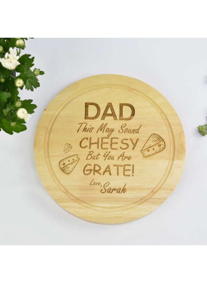 Ferns N Petals You Are Grate Personalised Cheeseboard 