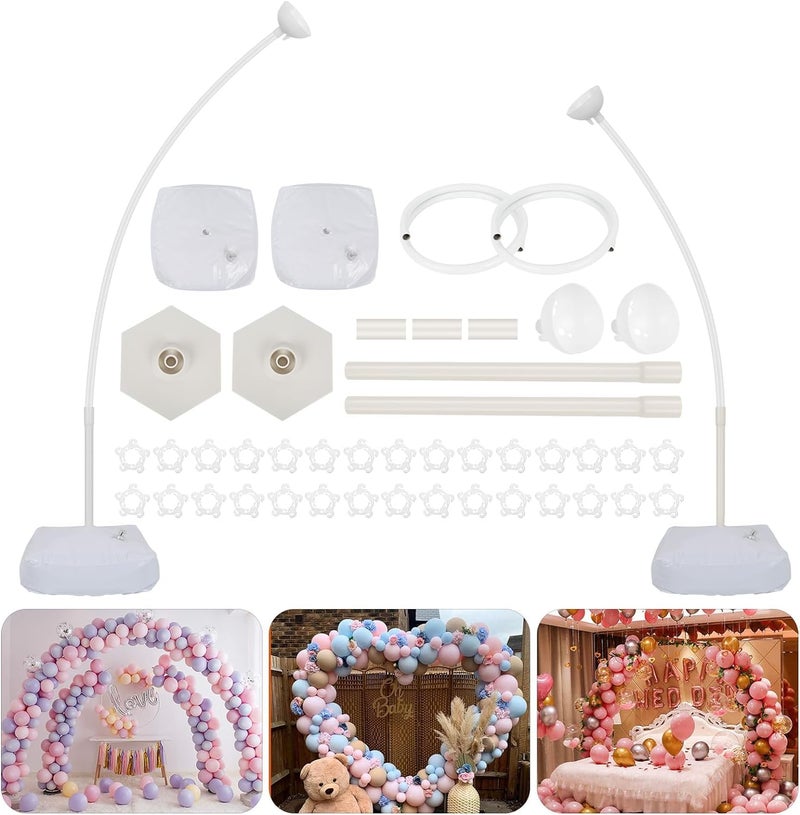 MANGO Party with Emma Balloon Arch Kit  Free Bending Shape Balloon Column Stand Independent Suspended Standing - Image 1