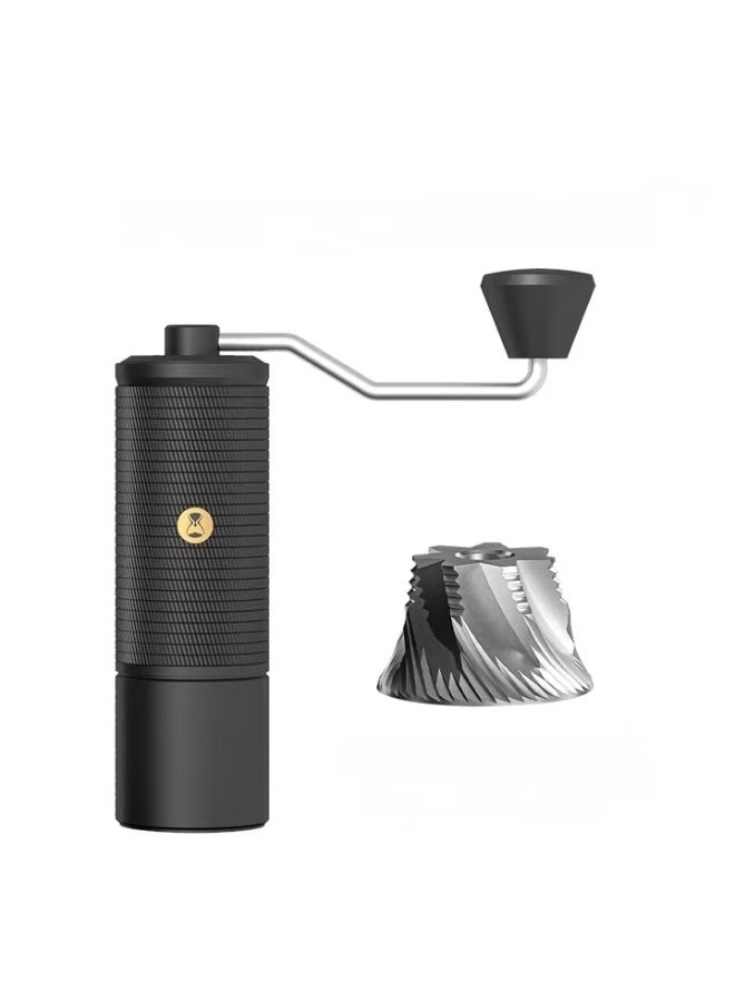TIMEMORE C5 Manual Coffee Grinder – Black, 42mm 7-Star Stainless Steel Burr, Adjustable Grind Settings, Portable Hand Crank Mill for Espresso, Pour Over, French Press - Image 1