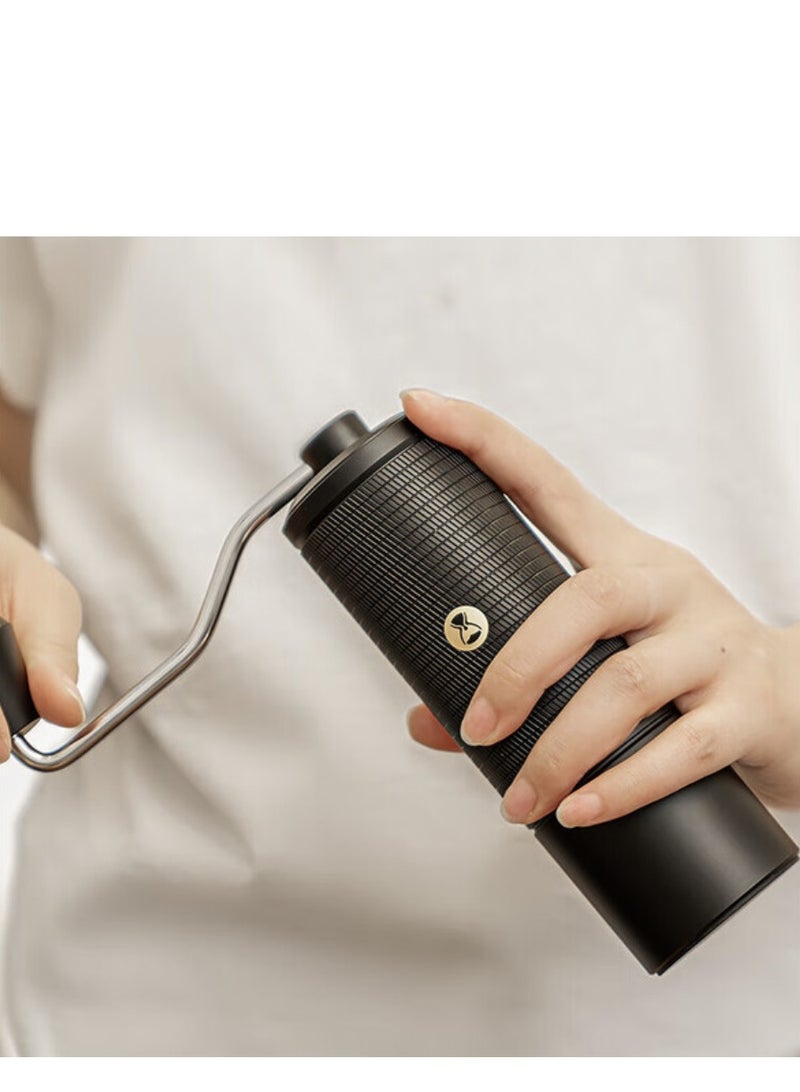 TIMEMORE C5 Manual Coffee Grinder – Black, 42mm 7-Star Stainless Steel Burr, Adjustable Grind Settings, Portable Hand Crank Mill for Espresso, Pour Over, French Press - Image 4
