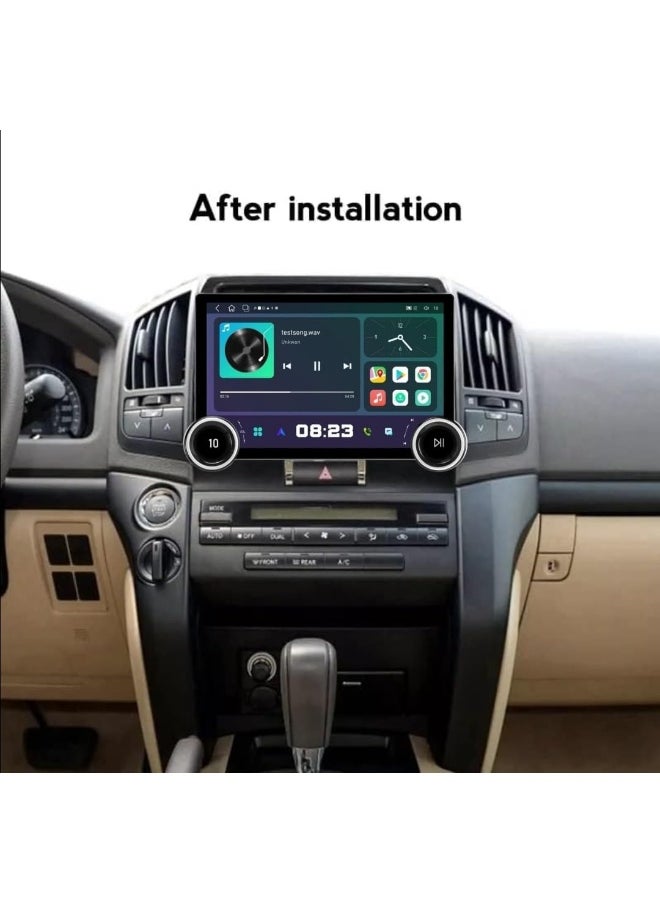 Vierex Android Car Stereo Screen For Toyota Land Cruiser LC200 2008-2015 GXR With CarPlay Android Auto Wireless WiFi DSP AHD Camera Included Fast Interface  - Image 2
