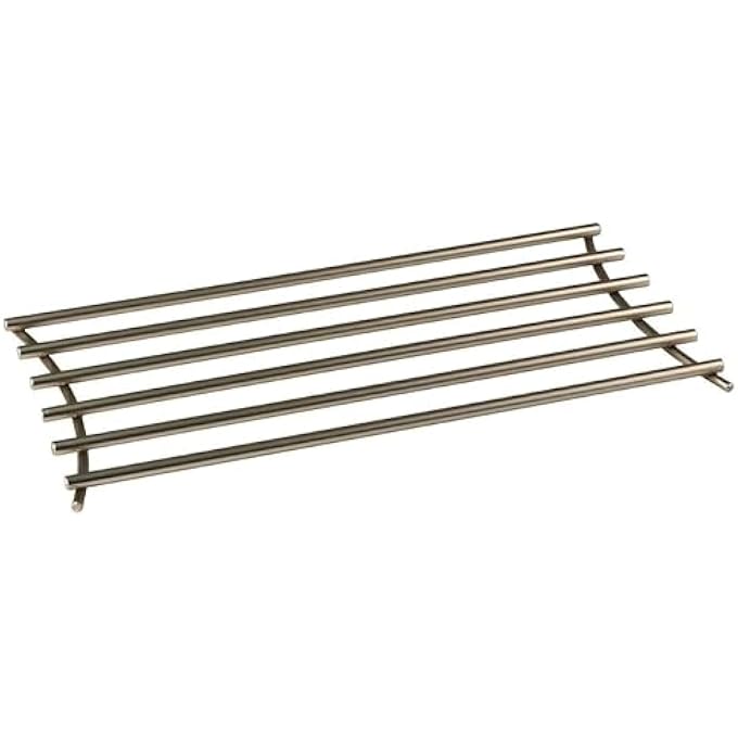 الكبريت حامل كبير للوعاء الساخن للمطبخ، حامل أواني من الفولاذ المقاوم للحرارة، حوامل للأواني الساخنة والأطباق وطاولة الطعام، تصميم 1 فضي - Image 1