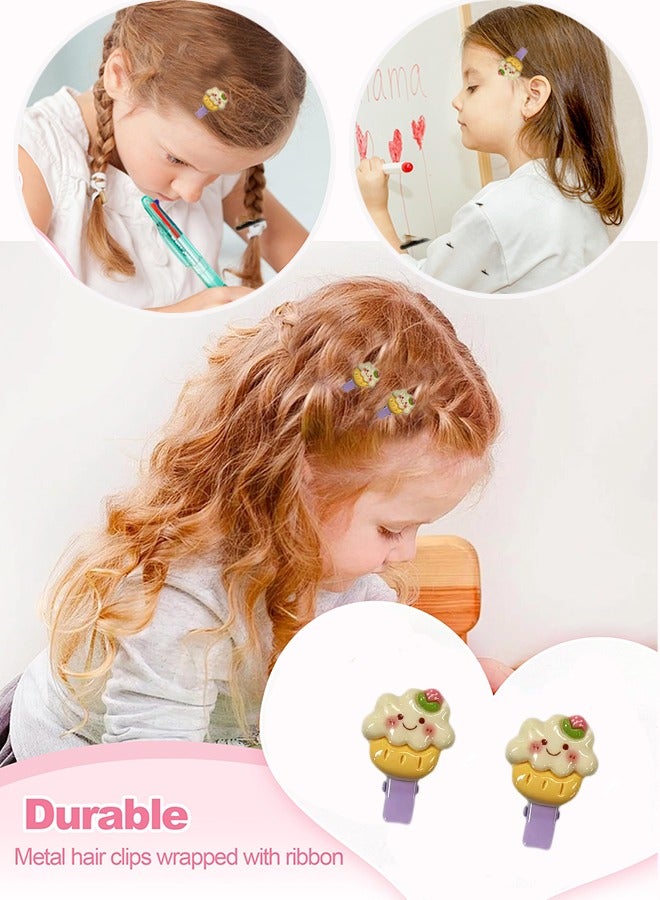 Bolivia's Hair Accessories Set for Little Girls with  handheld  bear shape gift box includ cartoon Hair Clips Children's Ring hairband and Charm Necklace Exquisite Gift for Little Girl - Image 4