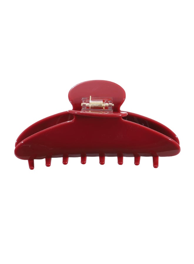 HAIMEIKANG Large Acetate 4 Inch Hair Claw Clip for Women French Style Hair Claws for Thick Hair with NonSlip Teeth Hair Accessories for Updos Buns Ponytails - Image 2