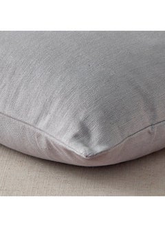 Home Box Atlanta Ezra Ribbed Solid Cushion Cover 40 x 40 cm  - Image 3