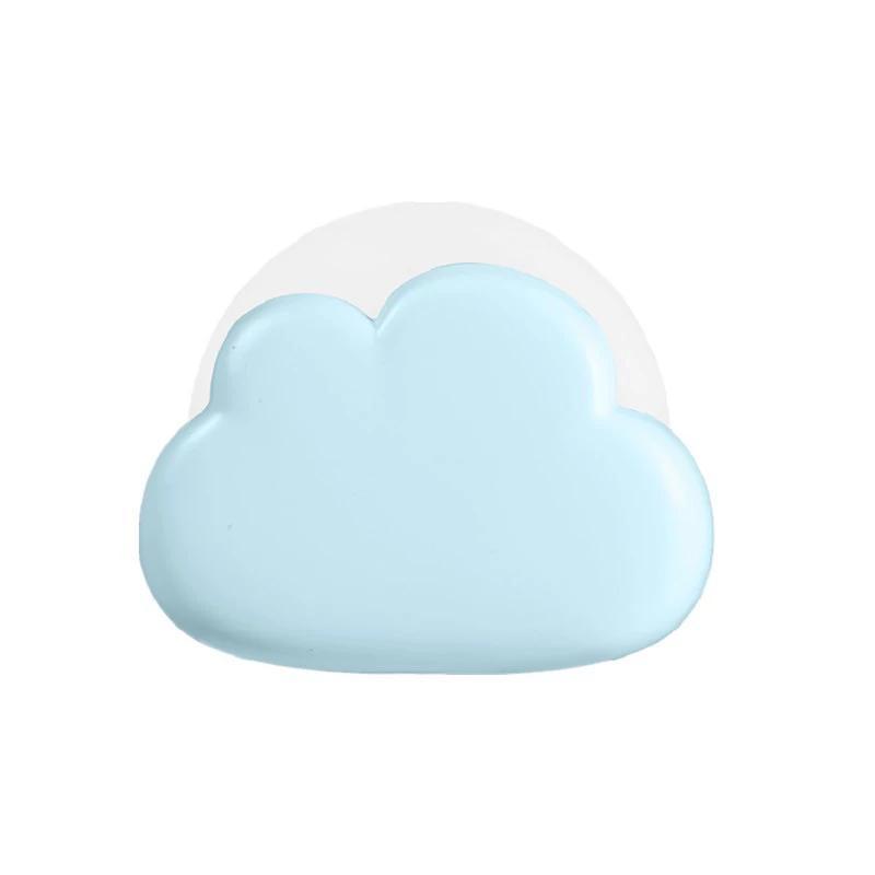 Kids Cloud Night Light: White ABS+PP 1200mAh Battery - Soft Eye-Caring LED With 4 Brightness Modes For Kids Bedroom Bedside Sleep Companion - Image 4