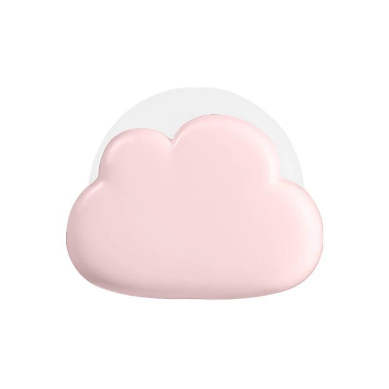 Kids Cloud Night Light: White ABS+PP 1200mAh Battery - Soft Eye-Caring LED With 4 Brightness Modes For Kids Bedroom Bedside Sleep Companion - Image 3