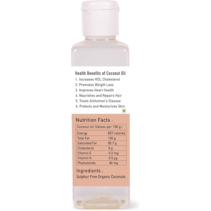 KachiGhaani.com Truly Cold Pressed Virgin Coconut Oil  100% Pure & Natural | Deeply Nourishes Skin, Strengthens Hair & Hydrates Body | Fresh, Unrefined & Multipurpose Daily Care Oil | 200ml Plastic Bottle - Image 3