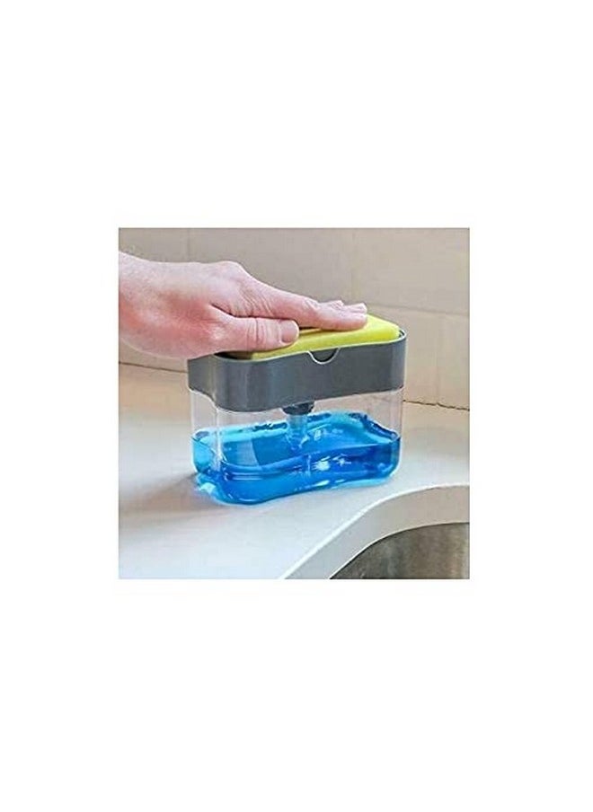 Pass Pass Liquid Soap Dispensers 2 In 1 For Kitchen.  - Image 2