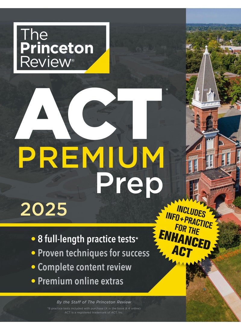 Princeton Review ACT Premium Prep, 2025 