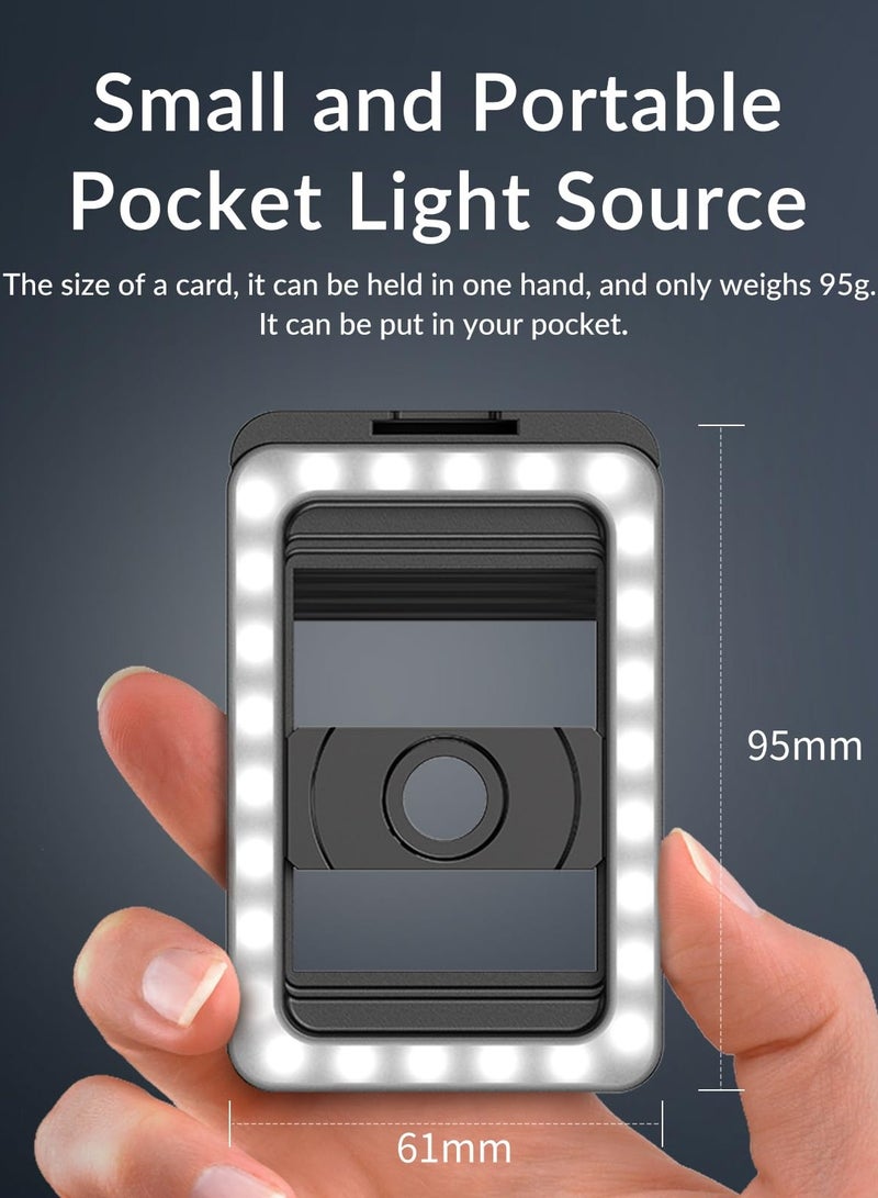 KASTWAVE Thread Lens Adapter 17mm+37mm with LED Fill Light, One-Piece Lens Phone Adapter for Android/iPhone, Professional Macro Photography Lens Attachments for Macro/Wide Angle/Flow/Radial/Star Filter/  - Image 5