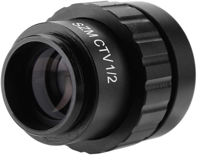 Pomya 0.5X C-Mount Objective Lens,1/2 CTV Adapter for Video Digital Camera Trinocular Stereo Microscope, Comes with 1-1/8 - Image 5