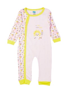 Babies Basic 100% Cotton Printed Long Sleeves Jumpsuit/Romper/Sleepsuit For Babies  - Image 2