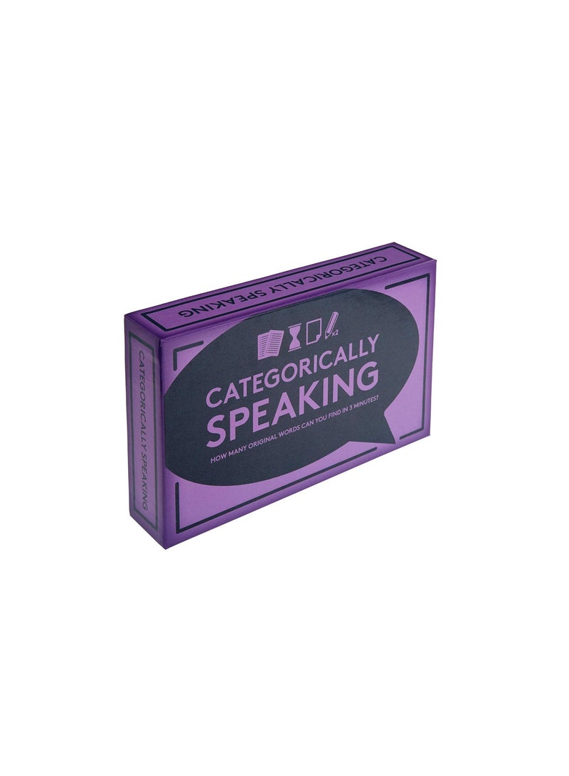 Bubblegum Stuff Categorically Speaking Card Game, - Image 1