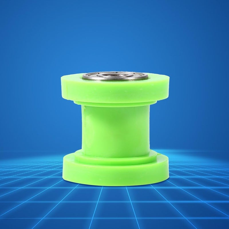 woobles 8mm Drive Chain Roller, Chain Roller Tensioner Guide Wheel Chinese Dirtbike Pit Bike(Green) Green - Image 2