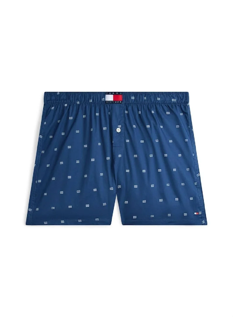 Tommy Hilfiger Flag Aop Fmy Ocn Heritage Poplin Boxer Shorts for Men | Best Price UAE
