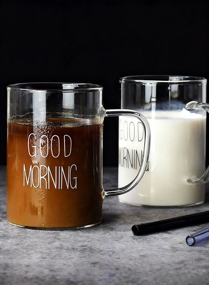 كوباية قهوة مثلجة، كوباية قهوة من الزجاج الشفاف، كوباية مياه غازية، كوباية ميلك شيك، كوباية عصير، كوباية شاي من الزجاج، أدوات زجاجية - Image 5