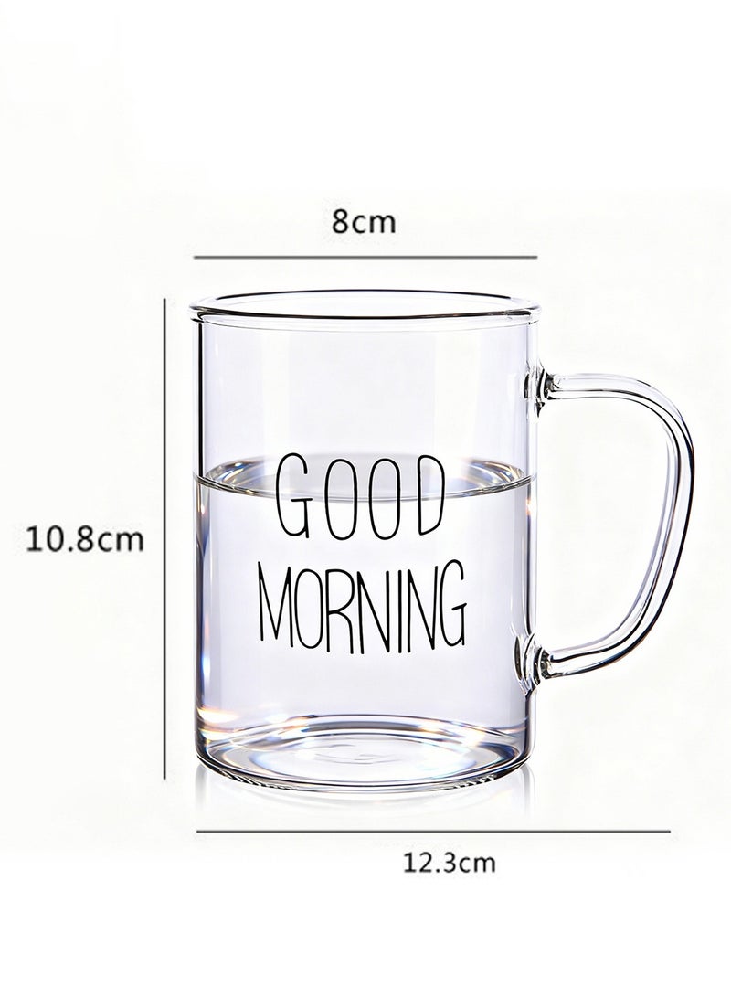 كوباية قهوة مثلجة، كوباية قهوة من الزجاج الشفاف، كوباية مياه غازية، كوباية ميلك شيك، كوباية عصير، كوباية شاي من الزجاج، أدوات زجاجية - Image 3