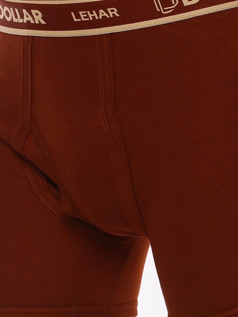 Dollar Lehar Mens Combed Cotton Trunk - Pack of 4 - Actual Colour May Vary - Image 4