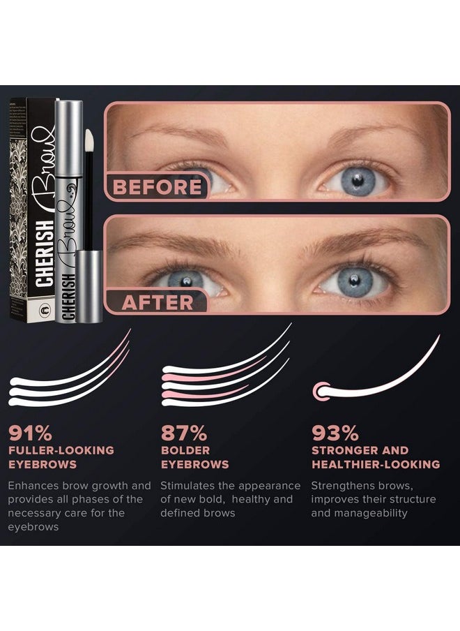 Eyebrow Growth Serum Cherisher ; Conditioner That Cherish Your Natural Brows Make It Bold Thick And Defined ; Enhancer That Stimulates Regrowth New Eyebrows
