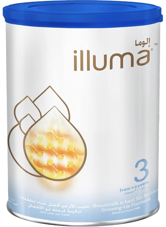 Illuma Illuma Wyeth Nutrition Illuma Stage 3, 1-3 Years, 400G, White - Image 2