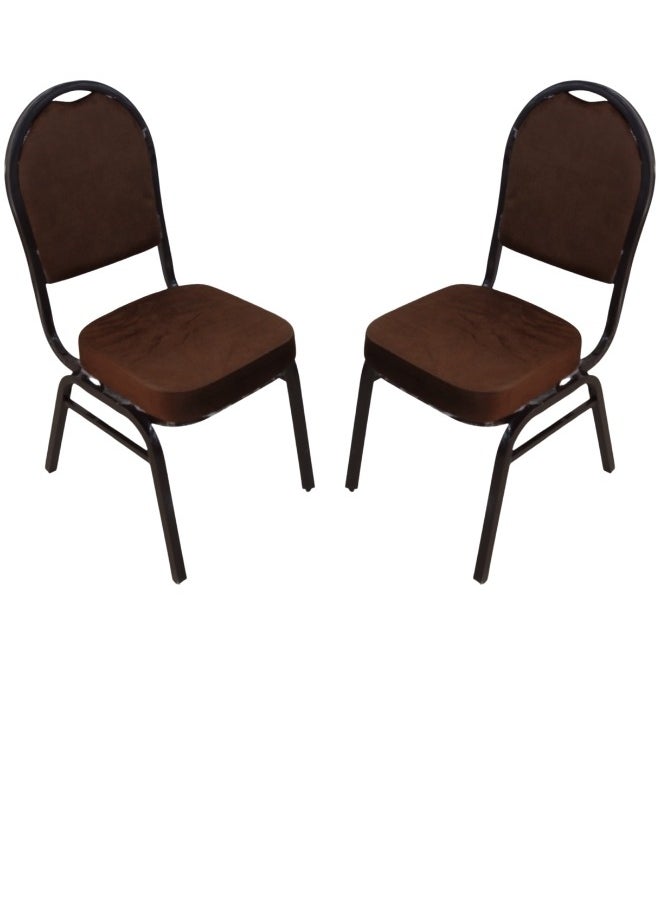SMART HOME Chairs set consisting of 2 chairs, modern comfortable padded chair for living room, dining chair, makeup room chair, cafe chair  - Image 1