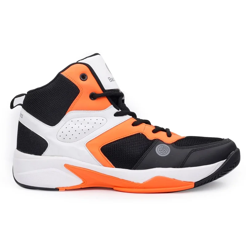 Bacca Bucci Orange Wager Premium Basketball Shoes for Men | Best Price UAE