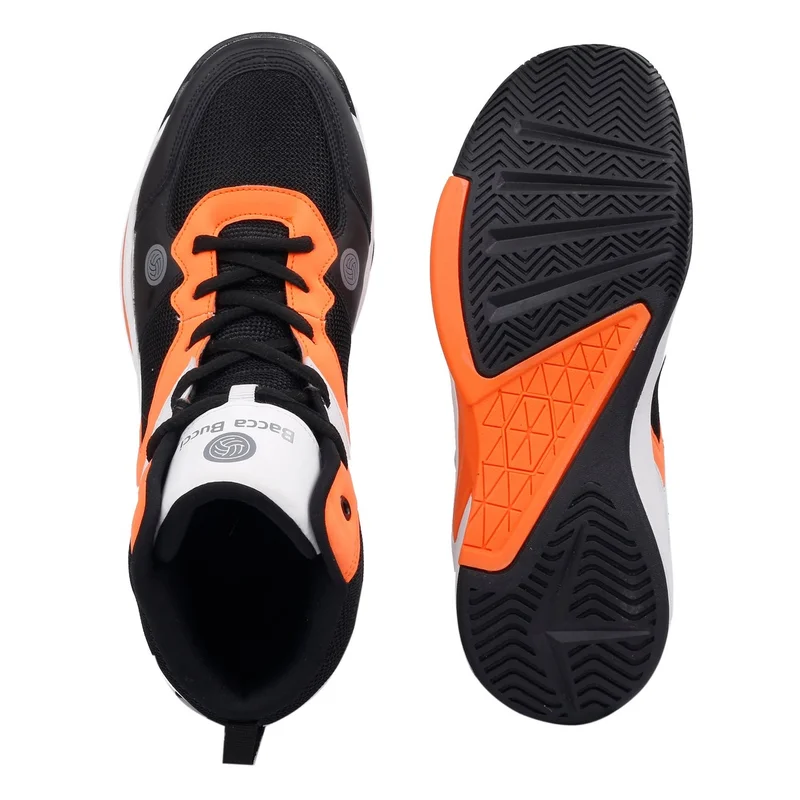 Bacca Bucci Orange Wager Premium Basketball Shoes for Men | Best Price UAE