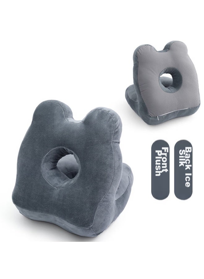 Avivi Aiwei Nap Pillow, Primary School Student Nap Pillow, Ice Silk Nap Aid, Office Nap Pillow, Sleeping Pillow, Starry Gray - Image 3