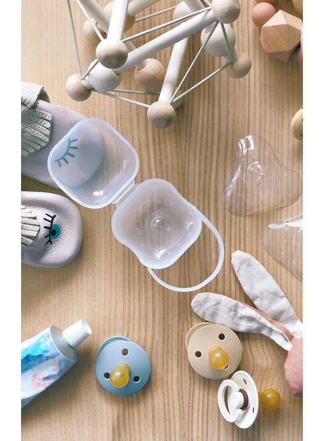 بيوريفايو واقيات حلمة purifyou للرضاعة الطبيعية لحديثي الولادة، 24 مم / 20 مم / 18 مم / 16 مم، مجموعة من 3 واقيات حلمة سيليكون مع حافظة مجانية وواقي حلمة مساعد وواقي رضاعة طبيعية (24 مم) - Image 3