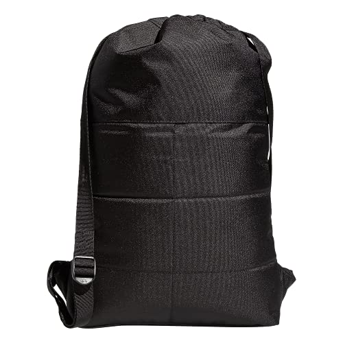 adidas Amplifier II Blocked Sackpack, Black/White, One Size - Image 5