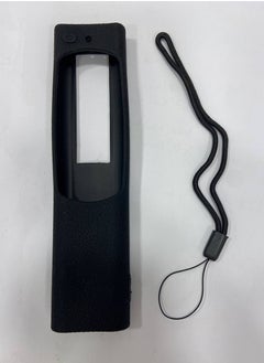 Generic Silicone Samsung Remote Cover Compatible with 2022 Samsung SolarCell Remote TM2280E BN59-01386 BN68-13841G BN59-01385A Cover Samsung TM2240A Remote Case Shockproof Anit-Lost with Lanyard(Black)  - Image 1